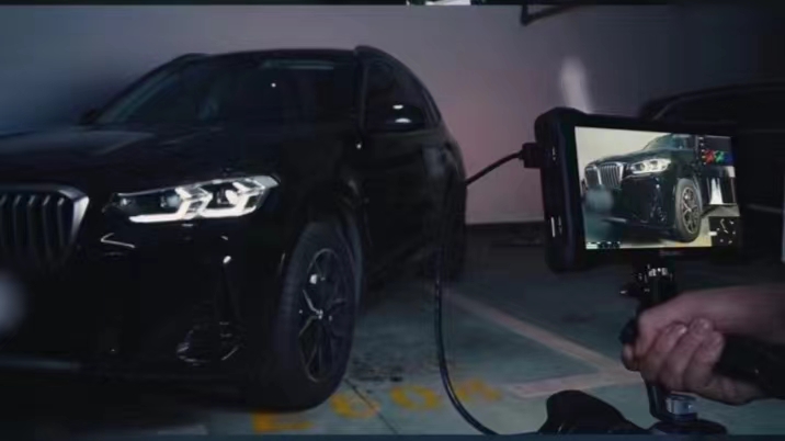 R7SIII monitor--car advertising shooting