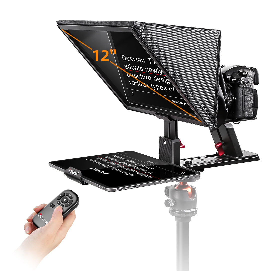 Introducing the T12S Teleprompter: Elevate Your Content Creation Game