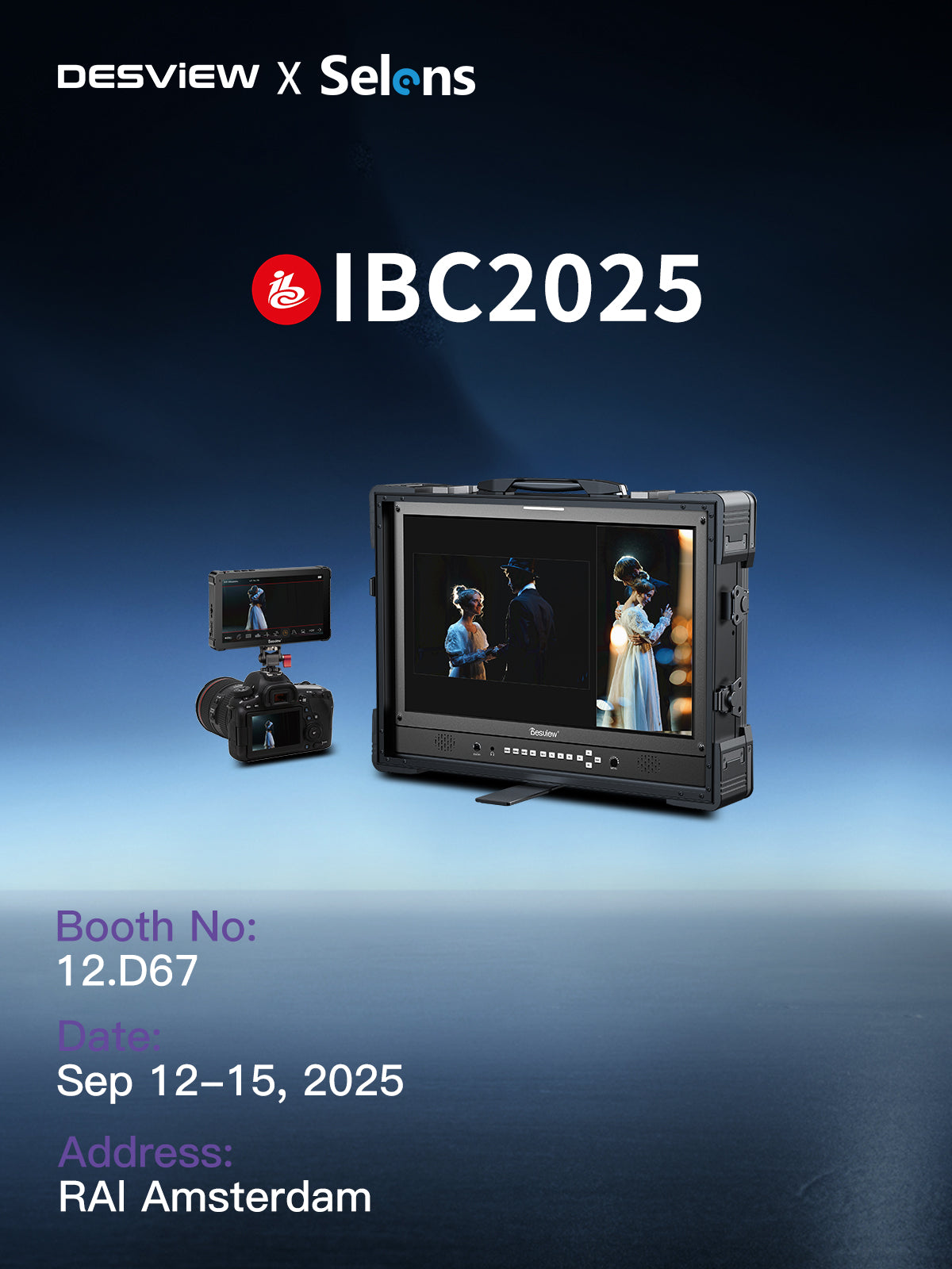 Desview at IBC 2025: Two Brands, One Booth, Four Days in Amsterdam